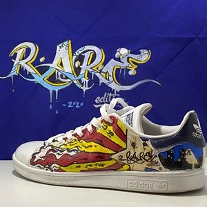Custom adidas shoes by RARE Edition